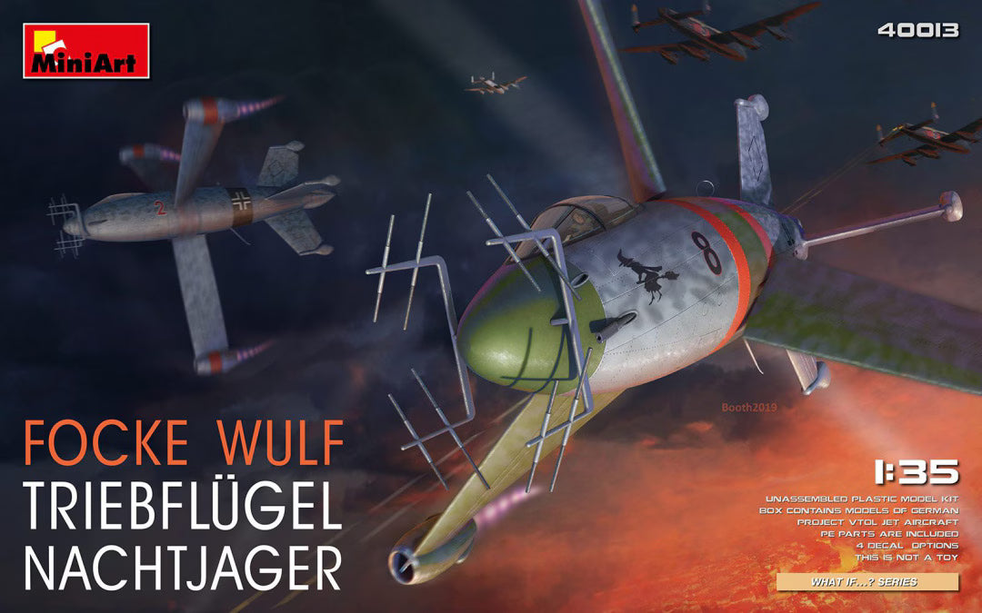 MiniArt 1/35 Focke Wulf Triebflügel Nachtjager (40013)