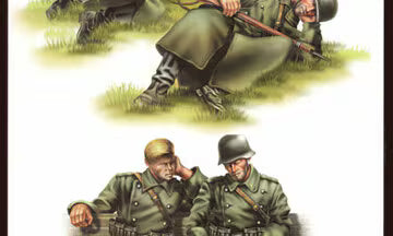 HobbyBoss 1/35 German Infantry - Taking a rest (84420)