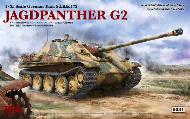 Rye Field 1/35 German Tank Sd.Kfz. 173 Jagdpanther G2 (5031)