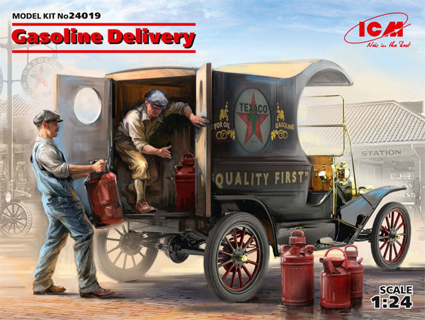 ICM 1/24 Gasoline Delivery Model T 1912 (24019)