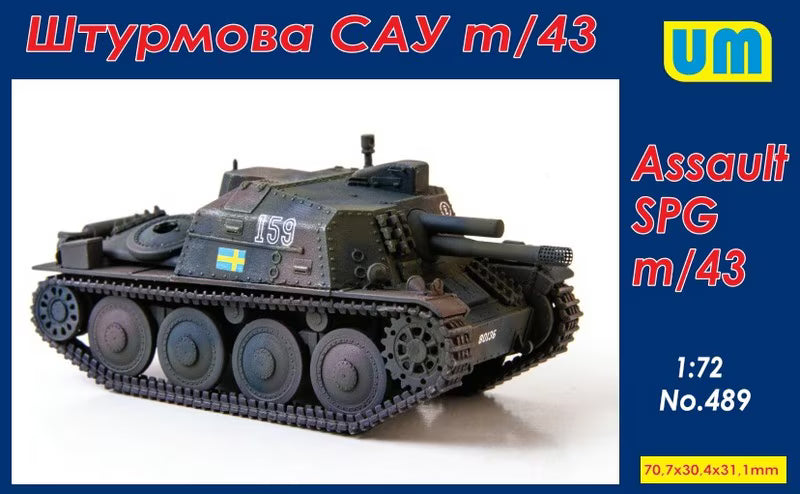 UM 1/72 Assault SPG m/43 (489)