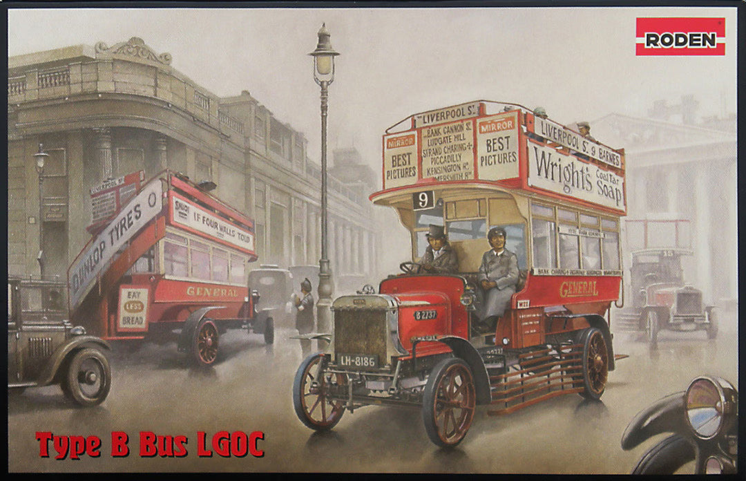 Roden 1/72 LGOC B-Type Bus (739)