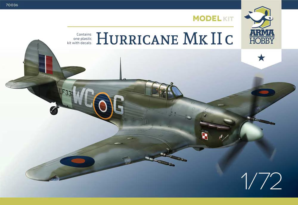 Arma Hobby 1/72 Hurricane Mk IIc (70036)