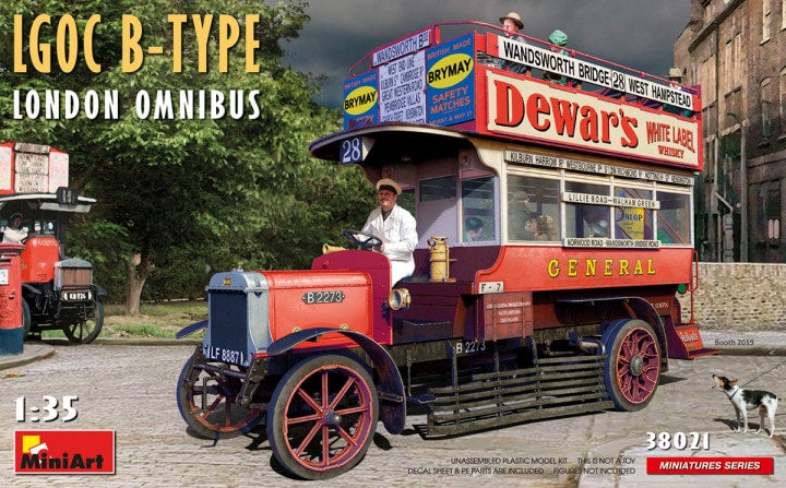MiniArt 1/35 LGOC B-type London Omnibus (38021)