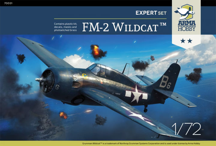 Arma Hobby 1/72 FM-2 Wildcat (Expert Set) (70031)