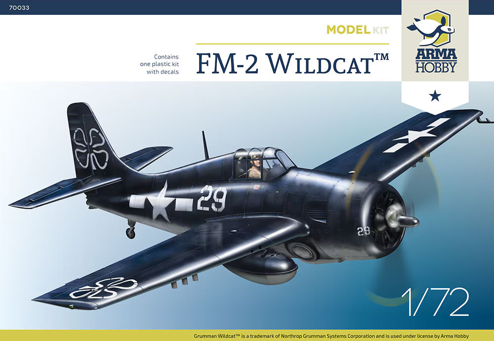 Arma Hobby 1/72 FM-2 Wildcat (70033)