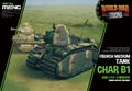 Meng World War Toons French Char B1 Tank (WWT-016)