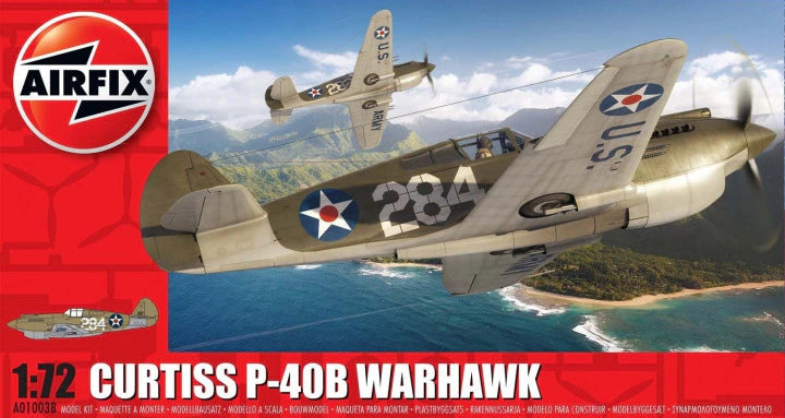 Airfix 1/72 Curtiss P-40B Warhawk (A01003B)