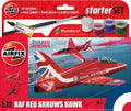 Airfix 1/72 RAF Red Arrows Hawk Starter Set (A55002)