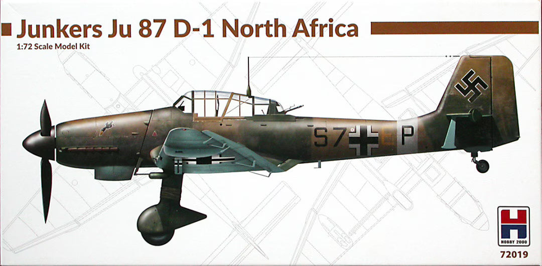Hobby 2000 1/72  Junkers Ju-87 D-1 North Africa (72019)