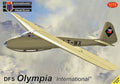 KP Models 1/72 DFS Olympia "International" (KPM0356) — New — Aircraft, Civil Aviation