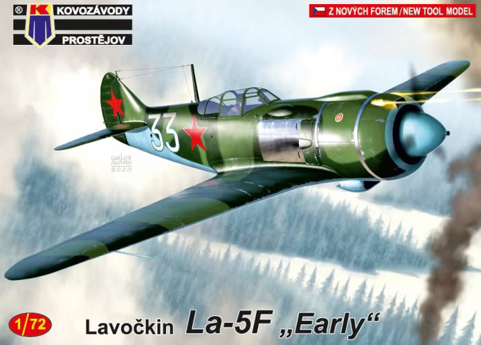 KP MODELS 1/72 Lavočkin La-5F "Early" New Tool Model (KPM0174)