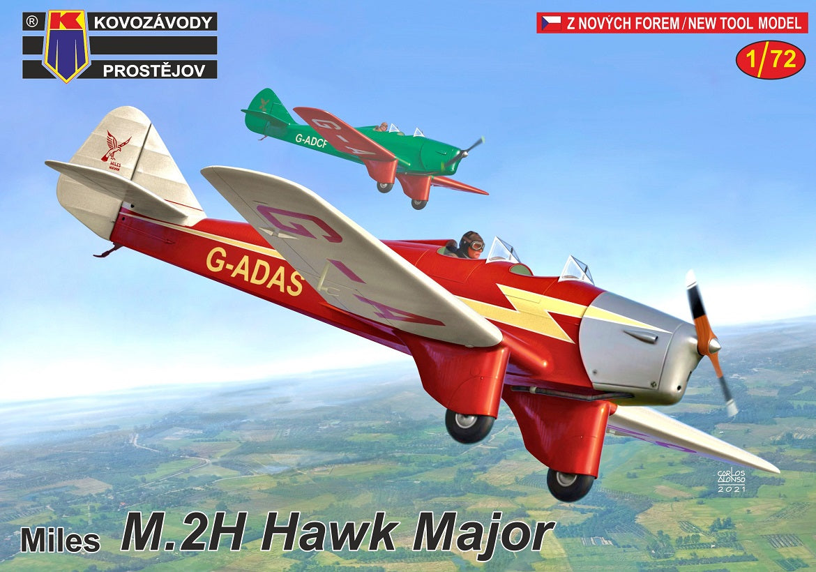 KP Models 1/72 Miles M.2H Hawk Major (KPM0285) — New — Aircraft, Civil Aviation