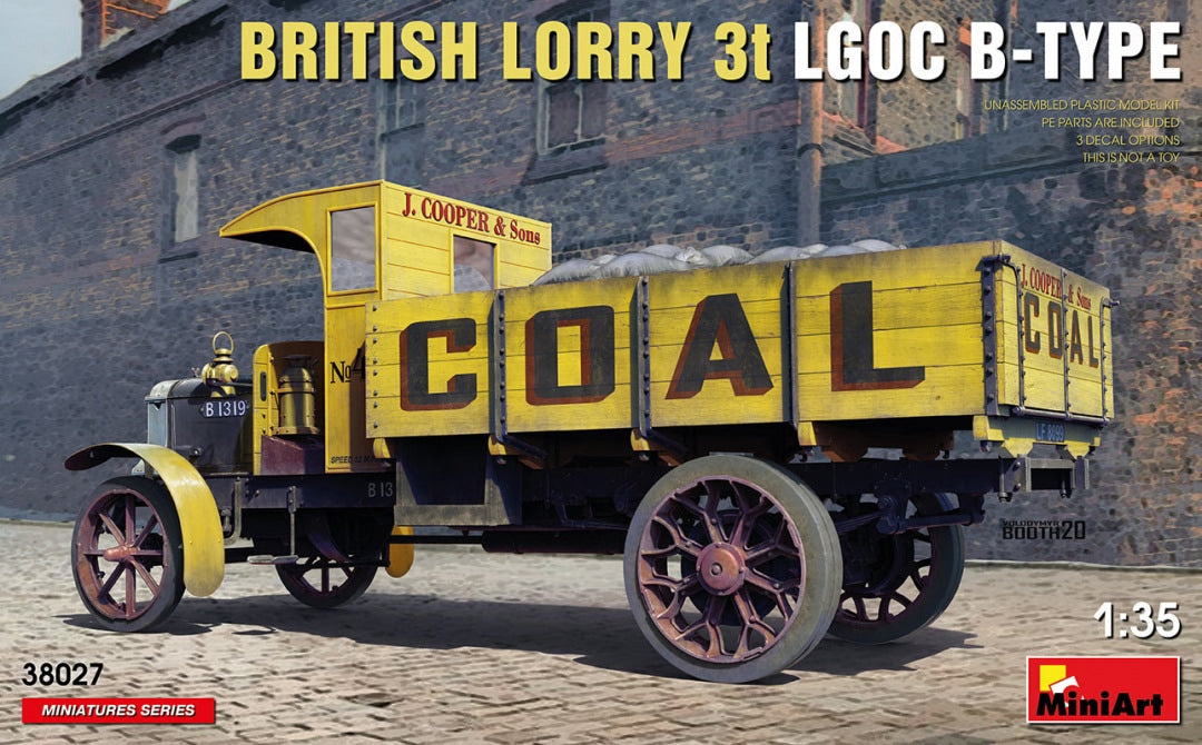 MiniArt 1/35 British Lorry 3t LGOC B-Type (38027)