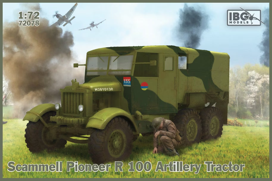 IBG 1/72 Scammell Pioneer R 100 Artillery Tractor (72078)