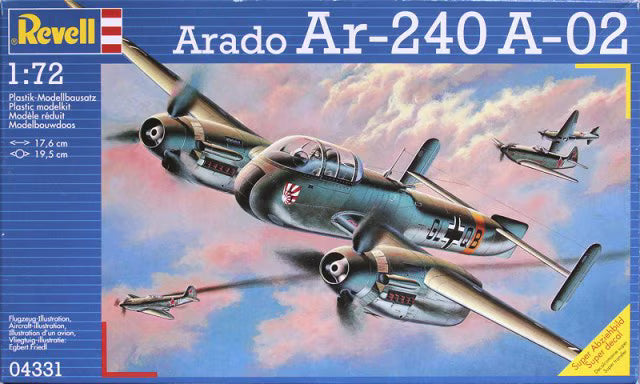 Revell 1/72 Arado Ar-240 A-02 (04331)
