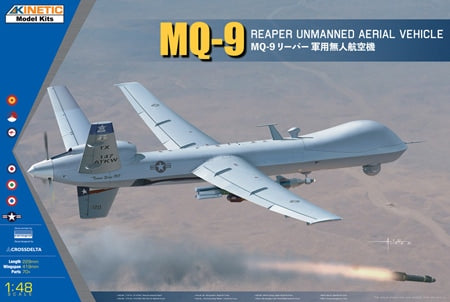 Kinetic 1/48 MQ-9 Reaper Unmanned Aerial Vehicle (K48067)