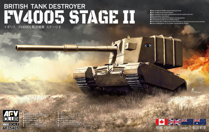 AFV Club 1/35 British Tank destroyer FV4005 Stage II (AF35405)