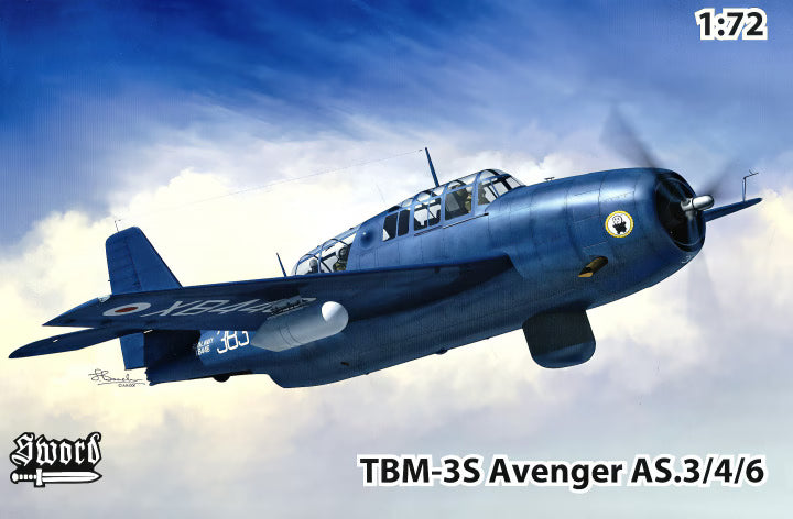 Sword 1/72 TBM-3S Avenger AS.3/4/6 (SW72130)