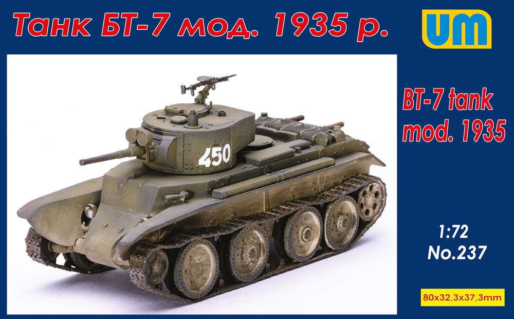 UM 1/72 Soviet BT-7 tank mod.1935 (237)