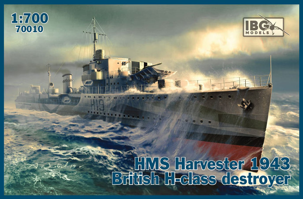 IBG 1/700 British G-class destroyer HMS Glowworm 1938  (70008)