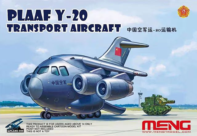 Meng Plaaf Y-20 Transport Aircraft (mPLANE009)