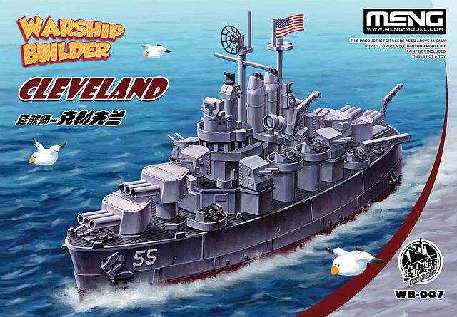 Meng Warship Builder Cleveland (WB-007)