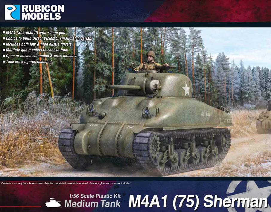 Rubicon Models 1/56 M4A1(75) Sherman (280086)