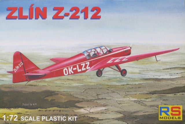 RS Models 1/72 Zlin Z-212 (92042)