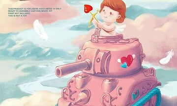 Meng World War Toons Cupid's Sherman (WWV-003)