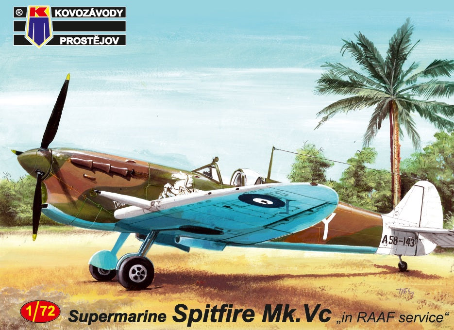 KP Models 1/72 Supermarine Spitfire Mk.Vc "in RAAF service" (KPM0147) — New — Aircraft, Military