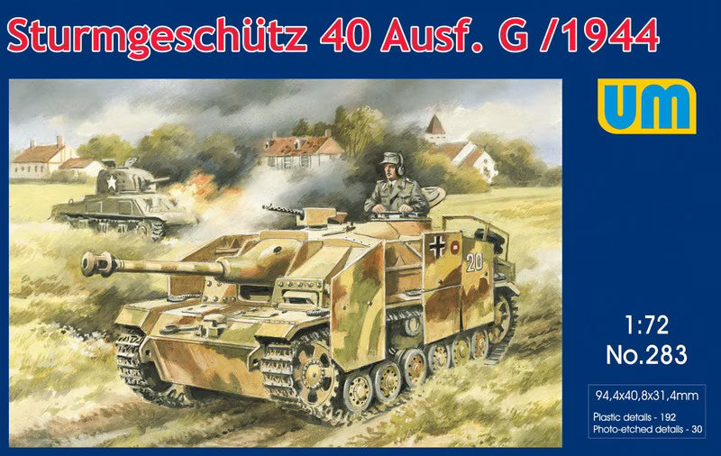 UM 1/72  Sd.Kfz. 142/1 Sturmgeschütz III Ausf. G (late version) (283)