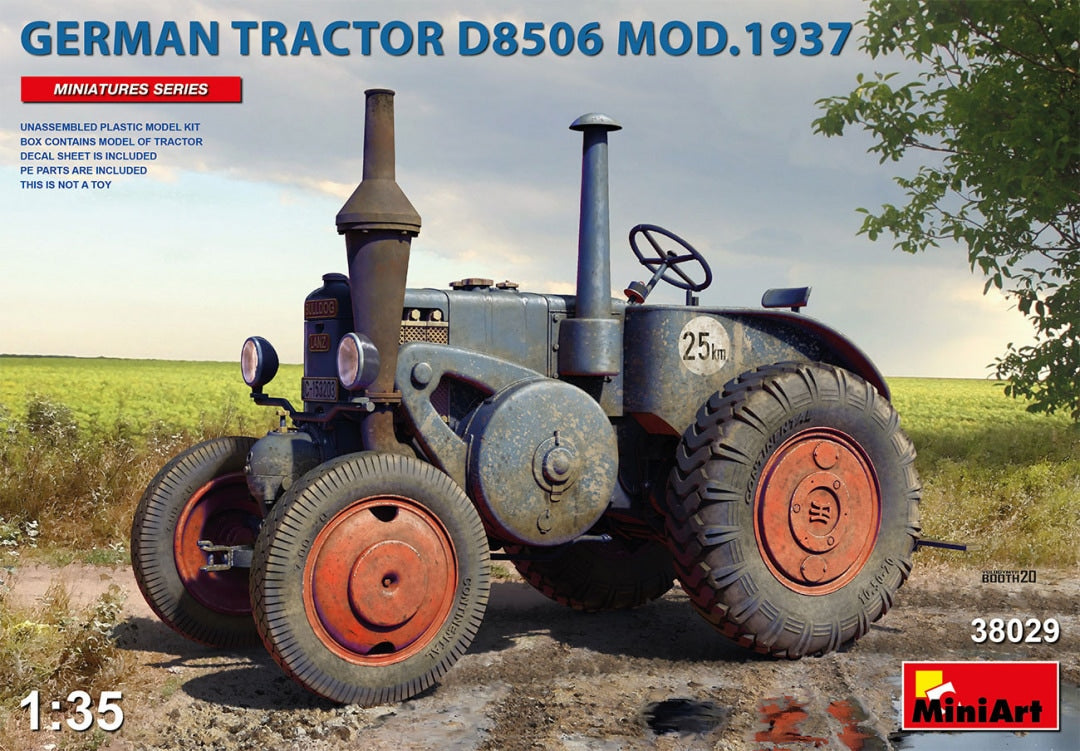 MiniArt 1/35 German Tractor D8506 Mod.1937 (38029)