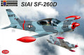 KP MODELS 1/48 SIAI SF-260D (KPM4815)