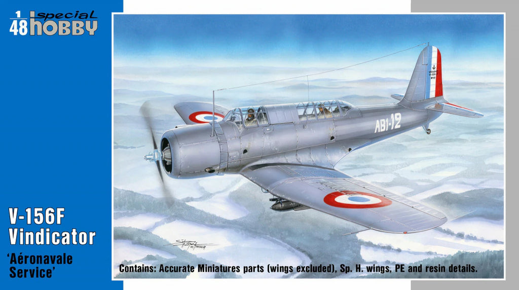Special Hobby 1/48  V-156F Vindicator ‘Aeronavale Service’ (SH48213)
