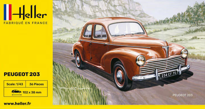 Heller 1/43 Peugeot 203 (80160)