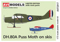 AVI Models 1/72 Puss Moth on Skis (AVI72017)