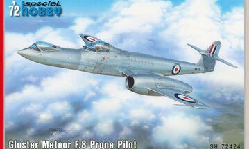 Special Hobby 1/72 Gloster Meteor F.8 Prone Pilot (SH 72424)