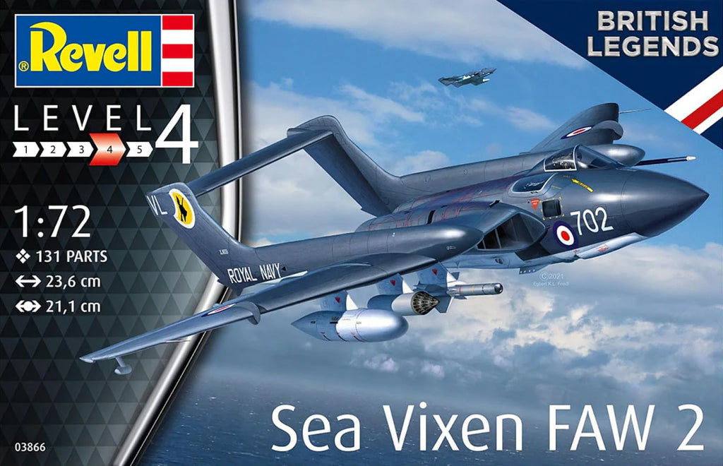 Revell 1/72 Sea Vixen FAW 2 British Legends (03866)