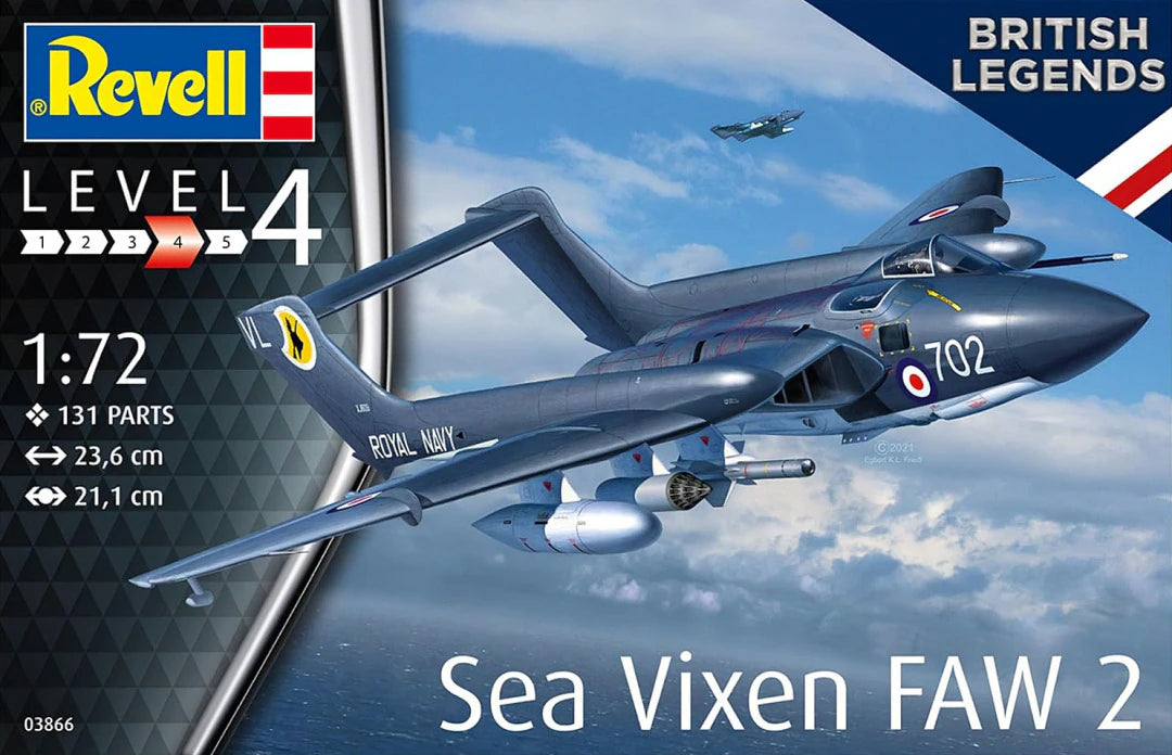 Revell 1/72 Sea Vixen FAW 2 British Legends (03866)