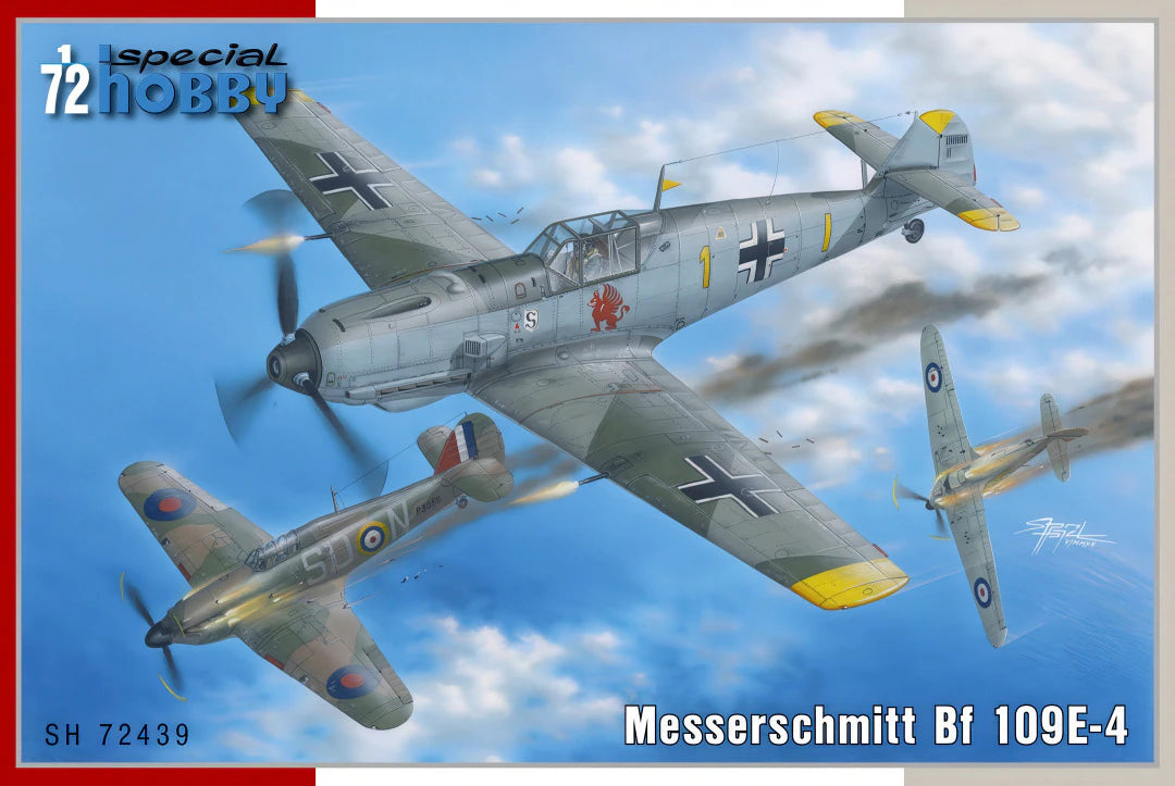 Special Hobby 1/72 Messerschmitt Bf 109E-4 (SH72439)
