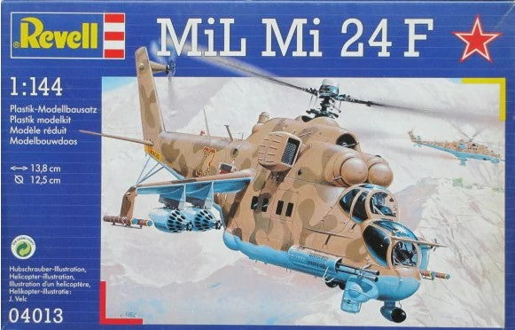 Revell 1/144 MiL Mi 24F (No Decals) (04013)