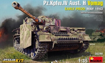 MiniArt 1/35 Pz.Kpfw. IV Ausf. H Vomag Early Prod. May 1943 Interior Kit (35298)