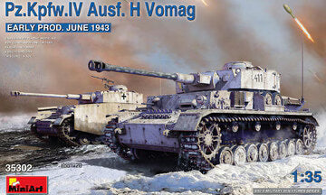 MiniArt 1/35 Pz.Kpfw. IV Ausf. H Vomag Early Prod. June 1943 (35302)