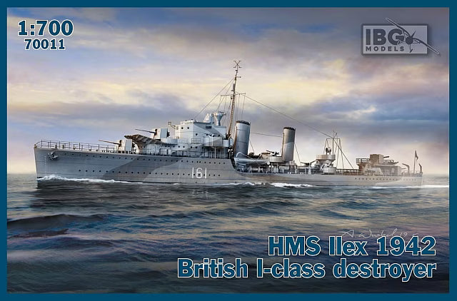IBG 1/700 HMS Ilex 1942 British I-class destroyer  (70011)