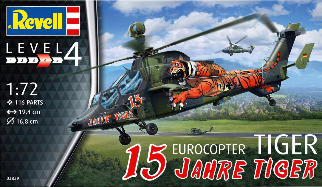 Revell 1/72 Eurocopter Tiger 15 Jahre Tiger (03839)