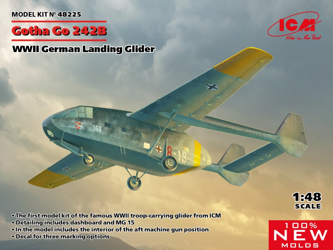 ICM 1/48  Gotha Go 242B WWII German Landing Glider (48225)