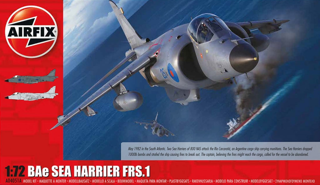 Airfix 1/72 BAe Sea Harrier FRS.1 (A04051A) — New — image 1 of 5