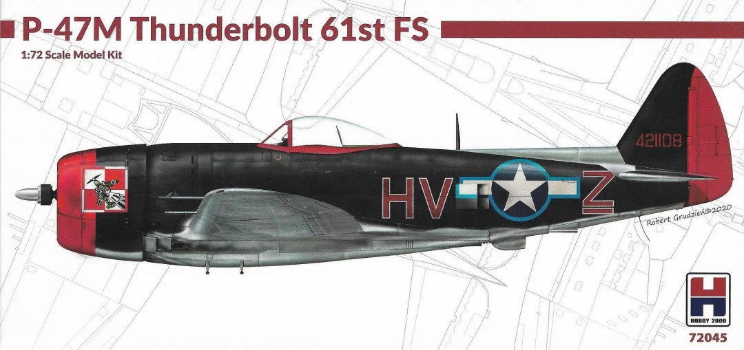 Hobby 2000 1/72 P-47M Thunderbolt 61st FS (72045)