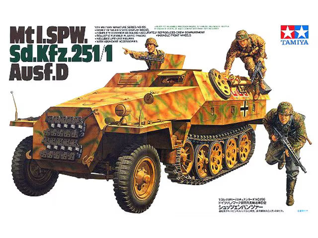 Tamiya 1/35  Mtl. SPW Sd.Kfz.251/1 Ausf.D (35195)